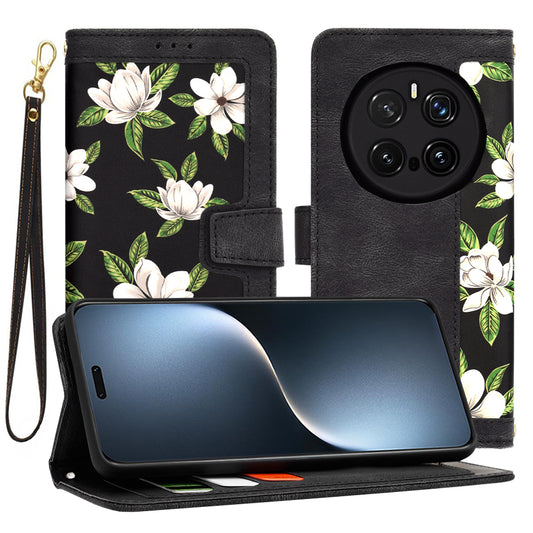 Funda para Honor Magic7 Pro, Techsuit, FlipCraft, Negra