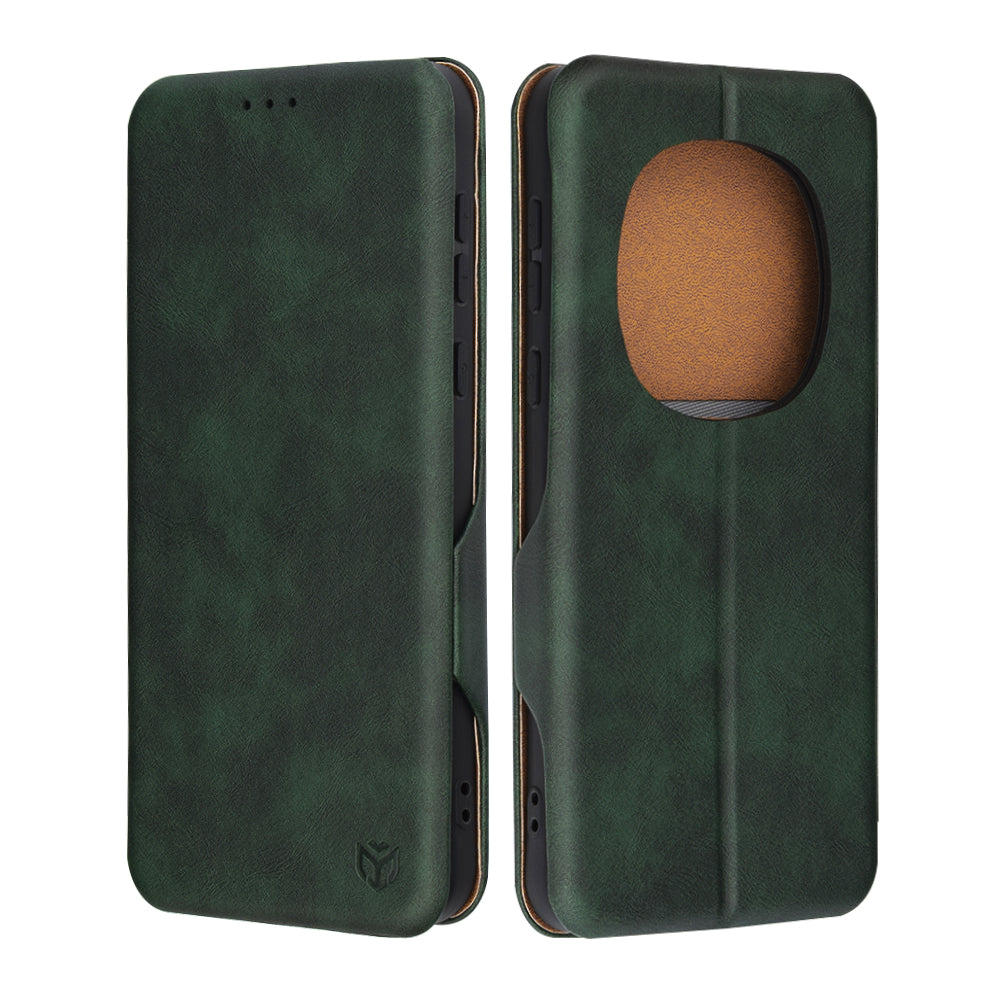 Funda para Honor Magic7 Pro, Techsuit, Safe Wallet Plus, Verde