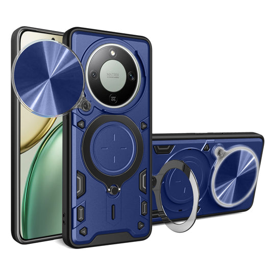 Funda para Honor Magic8 Lite, Techsuit, CamGuard Pro, Azul