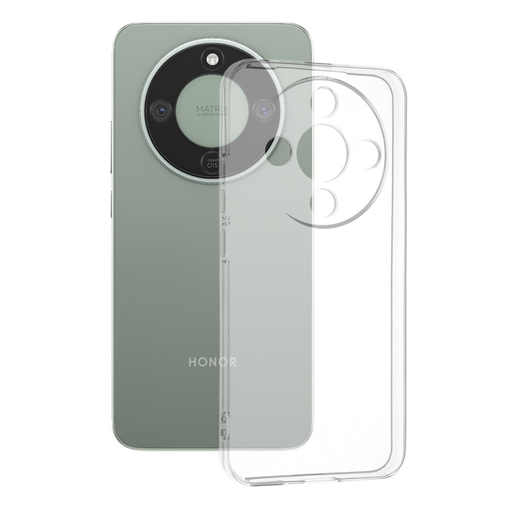 Funda para Honor Magic8 Lite, Techsuit, Clear, Transparenta