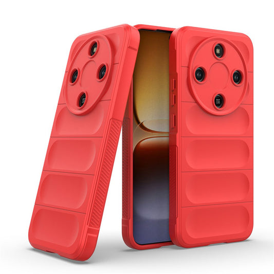 Funda para Honor Magic8 Lite, Techsuit, Magic Shield, Roja