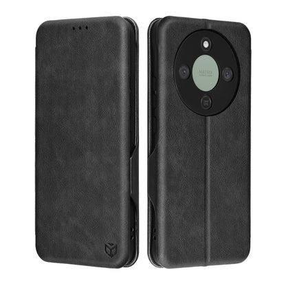 Funda para Honor Magic8 Lite, Techsuit, Safe Wallet Plus, Negra