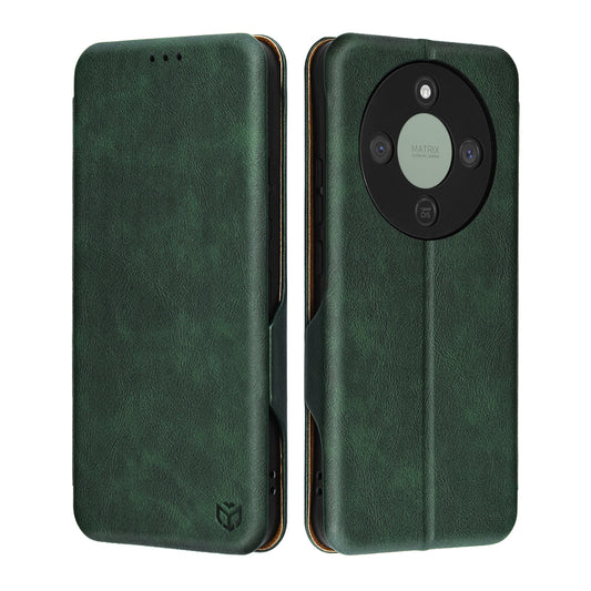 Funda para Honor Magic8 Lite, Techsuit, Safe Wallet Plus, Verde