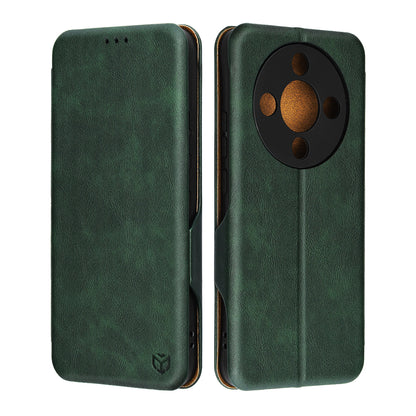 Funda para Honor Magic8 Lite, Techsuit, Safe Wallet Plus, Verde