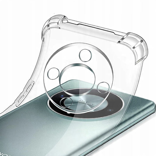 Funda para Honor Magic8 Lite, Techsuit, Shockproof Clear, Transparente