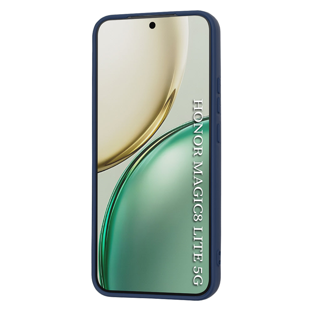 Funda para Honor Magic8 Lite, Techsuit, SoftFlex, Azul Marino