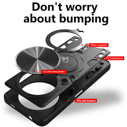 Funda para Honor Magic8 Pro, Techsuit, CamGuard Pro, Morado