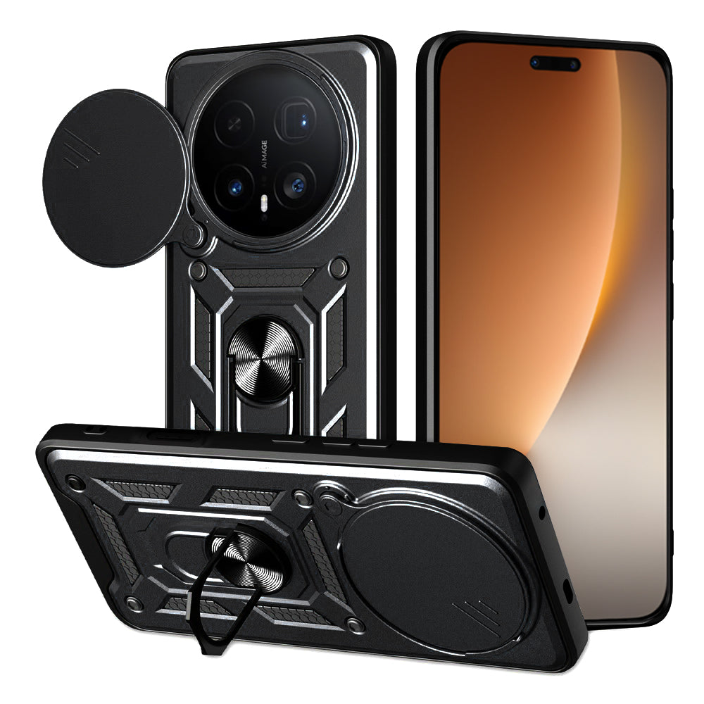 Funda para Honor Magic8 Pro, Techsuit, CamShield, Negra