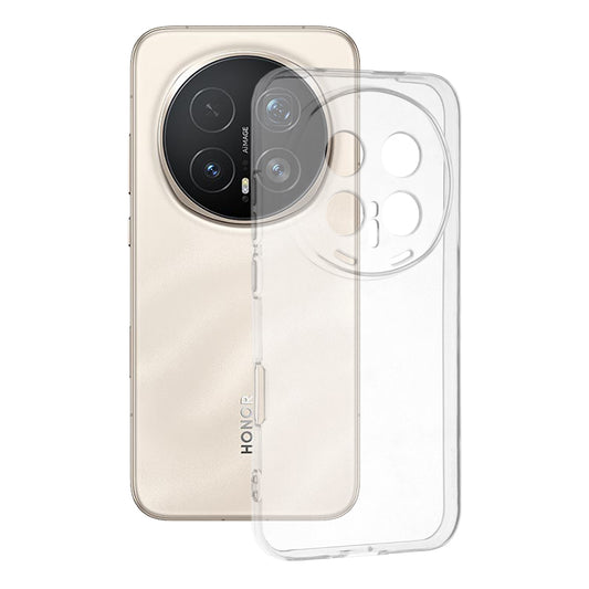 Funda para Honor Magic8 Pro, Techsuit, Clara, Transparente