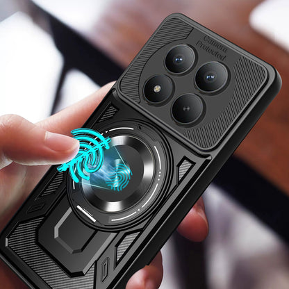 Funda para Honor Magic8 Pro, Techsuit, RuggedCam, Azul
