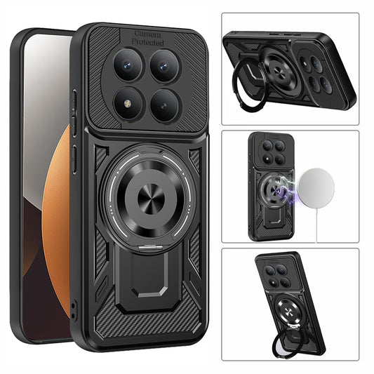 Funda para Honor Magic8 Pro, Techsuit, RuggedCam, Morado