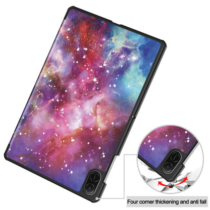 Funda para Honor Pad X8a, Techsuit, FoldPro Galaxy, Multicolor