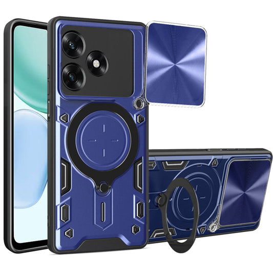 Funda para Honor X5c Plus, Techsuit, CamGuard Pro, Azul