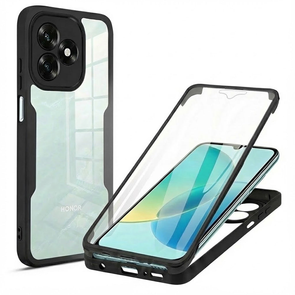 Funda para Honor X5c Plus, Techsuit, ColorVerse 360, Negra