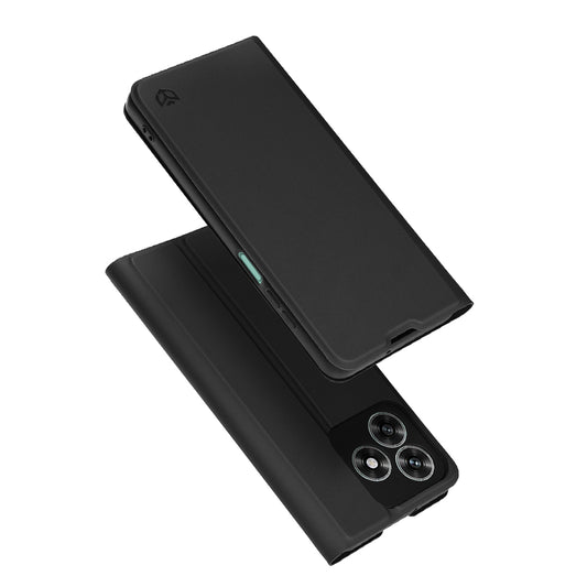 Funda para Honor X5c Plus, Techsuit, Magskin Book, Negra