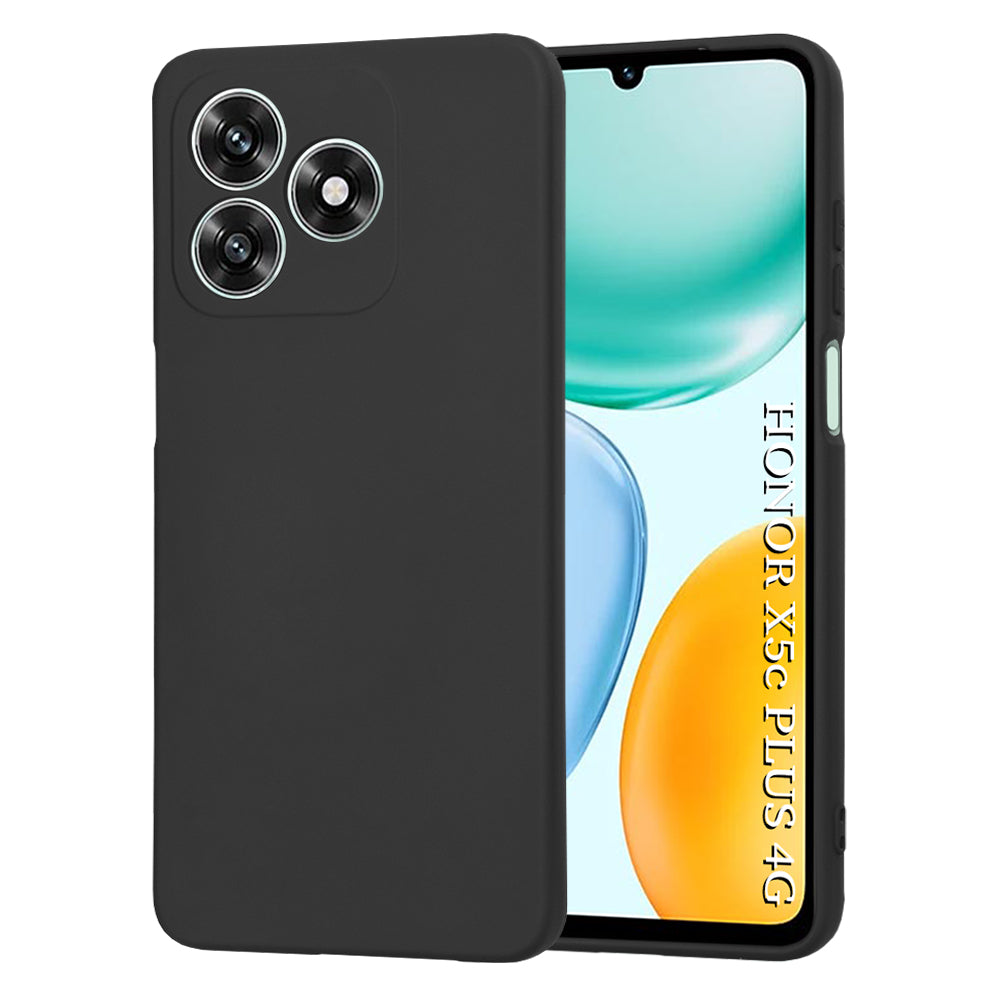 Funda para Honor X5c Plus, Techsuit, SoftFlex, Negra