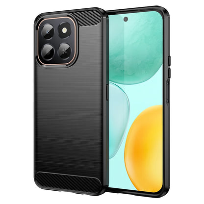 Funda para Honor X6c, Techsuit, Carbono, Negra