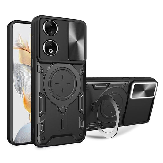 Funda para Honor X7b 5G / 90 Smart / X7b 4G, Techsuit, CamGuard Pro, Negra