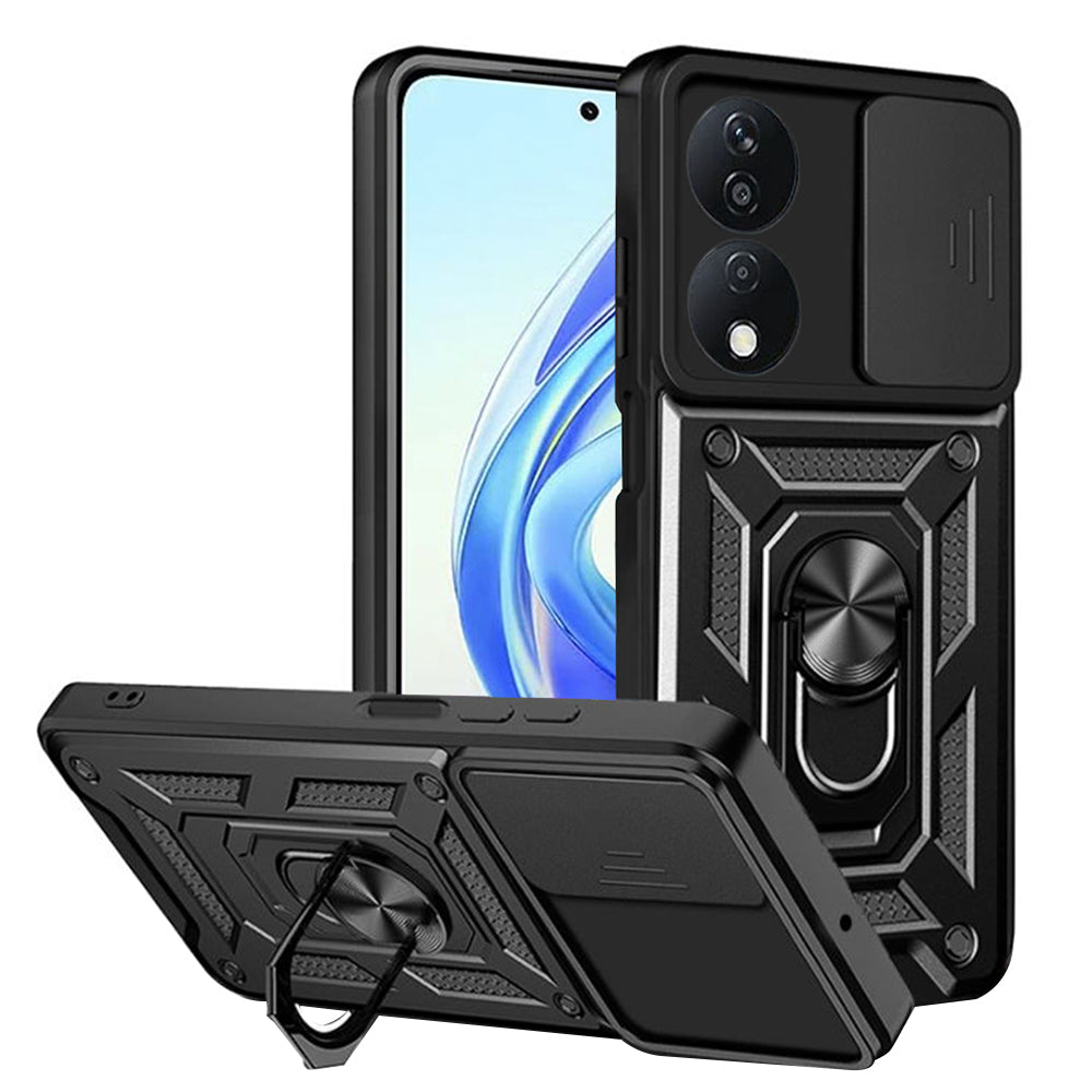 Funda para Honor X7b 5G / 90 Smart / X7b 4G, Techsuit, CamShield, Negra