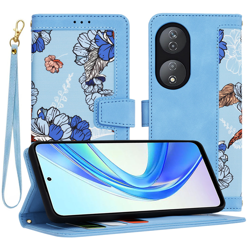 Funda para Honor X7b 5G / 90 Smart / X7b 4G, Techsuit, FlipCraft, Azul