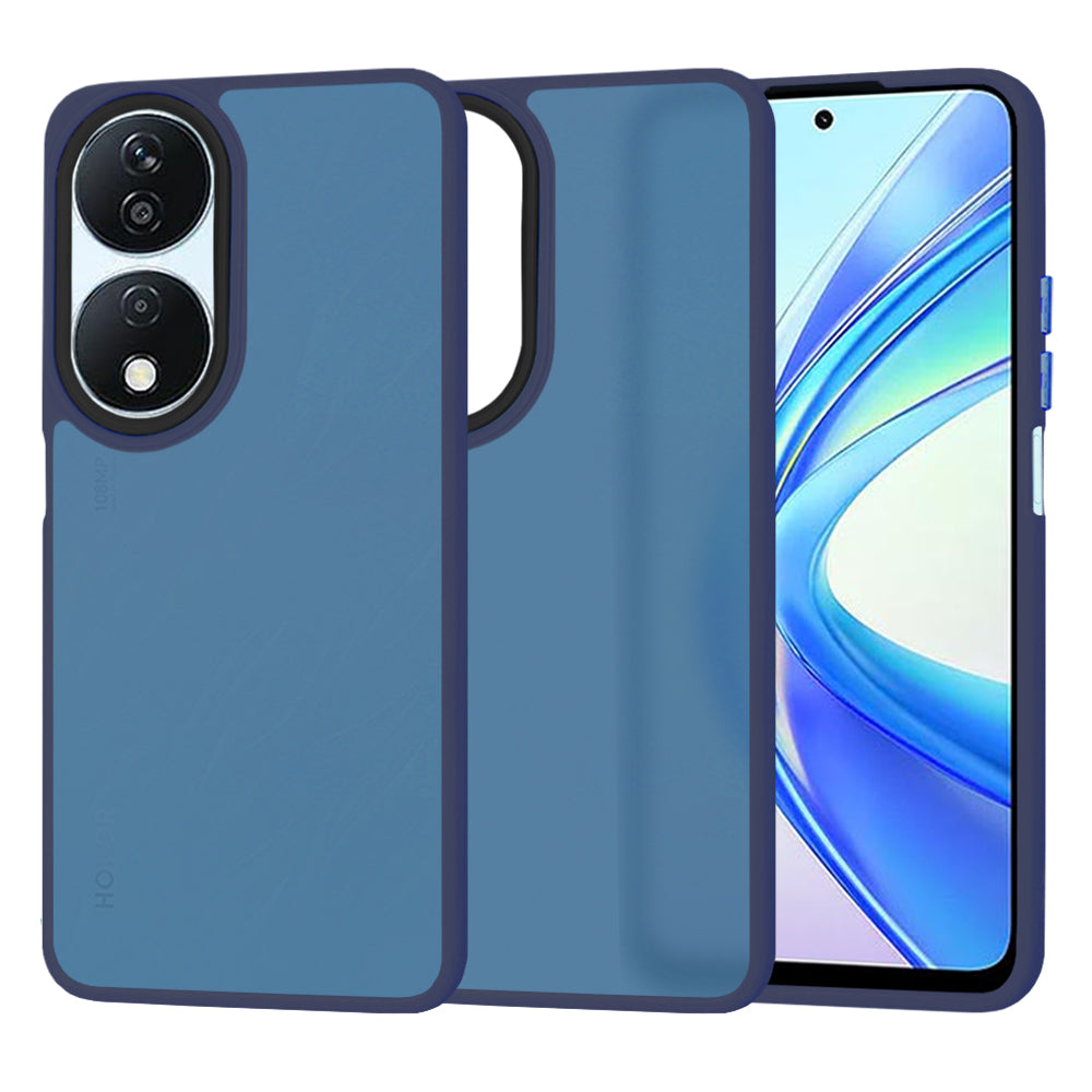Funda para Honor X7b 5G / 90 Smart / X7b 4G, Techsuit, HaloFrost, Azul Marino
