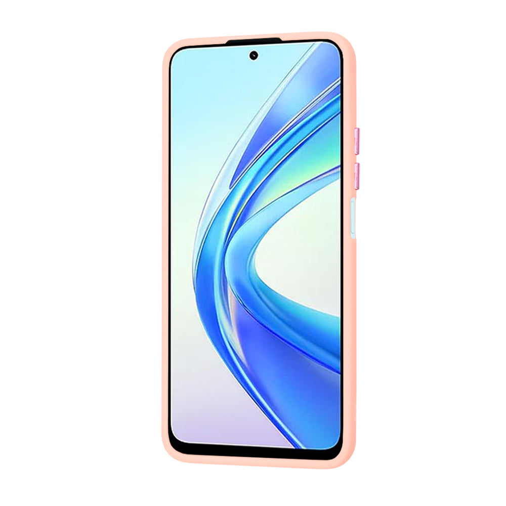 Funda para Honor X7b 5G / 90 Smart / X7b 4G, Techsuit, HaloFrost, Rosa