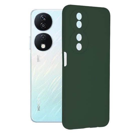 Funda para Honor X7b 5G / 90 Smart / X7b 4G, Techsuit, Soft Edge, Verde Oscuro