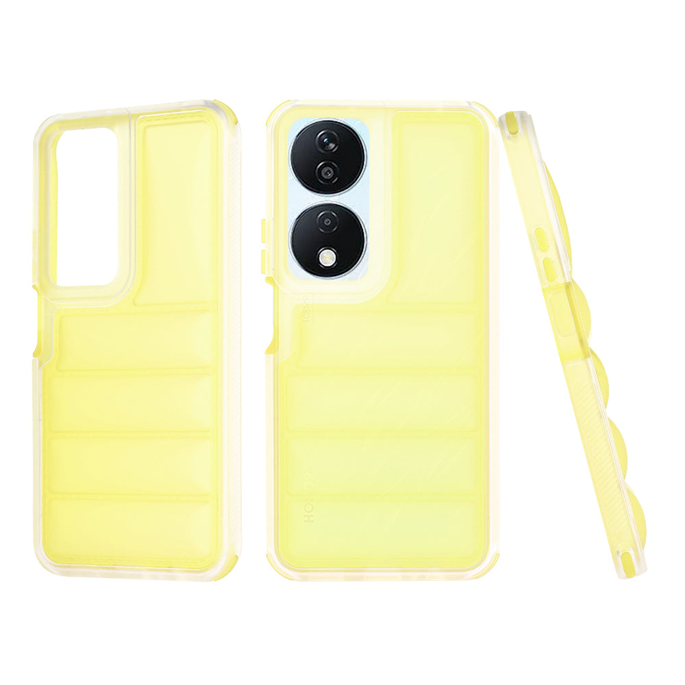 Funda para Honor X7b 5G / 90 Smart / X7b 4G, Techsuit, Wave Shield, Amarilla