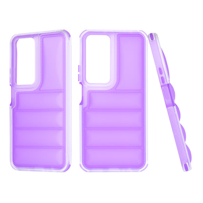 Funda para Honor X7b 5G / 90 Smart / X7b 4G, Techsuit, Wave Shield, Morado