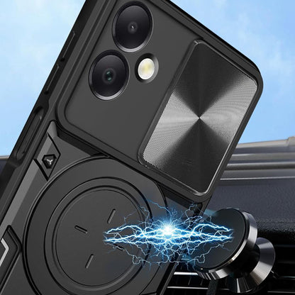 Case for Honor X7c / 200 Smart, Techsuit, CamGuard Pro, Black