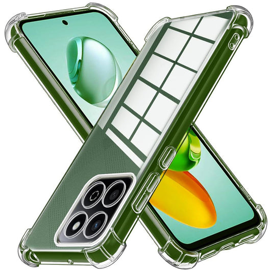 Funda para Honor X7c / 200 Smart, Techsuit, Antigolpes Transparente, Transparente