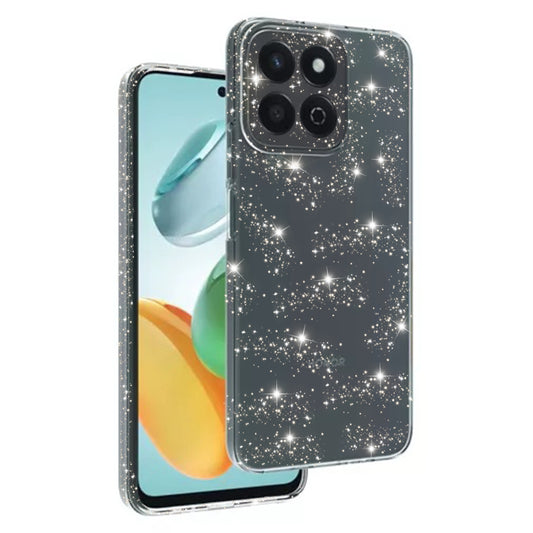 Funda para Honor X7c / 200 Smart, Techsuit, SparkleSkin, Transparente