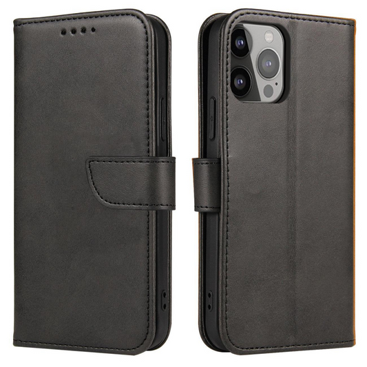 Funda para Honor X8a, OEM, Marva Wallet, Negra