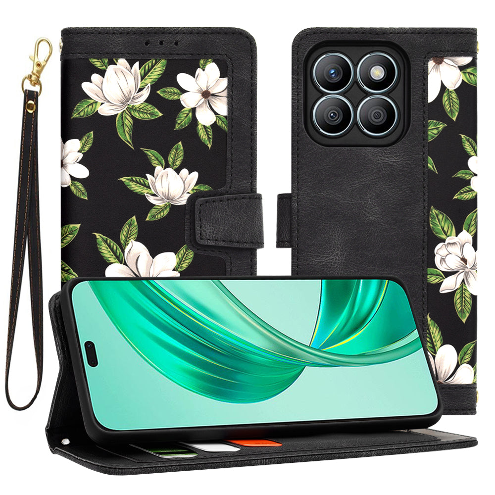 Funda para Honor X8b, Techsuit, FlipCraft, Negra