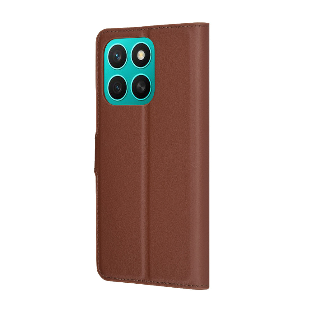 Funda para Honor X8c, Techsuit, Leather Folio, Marrón