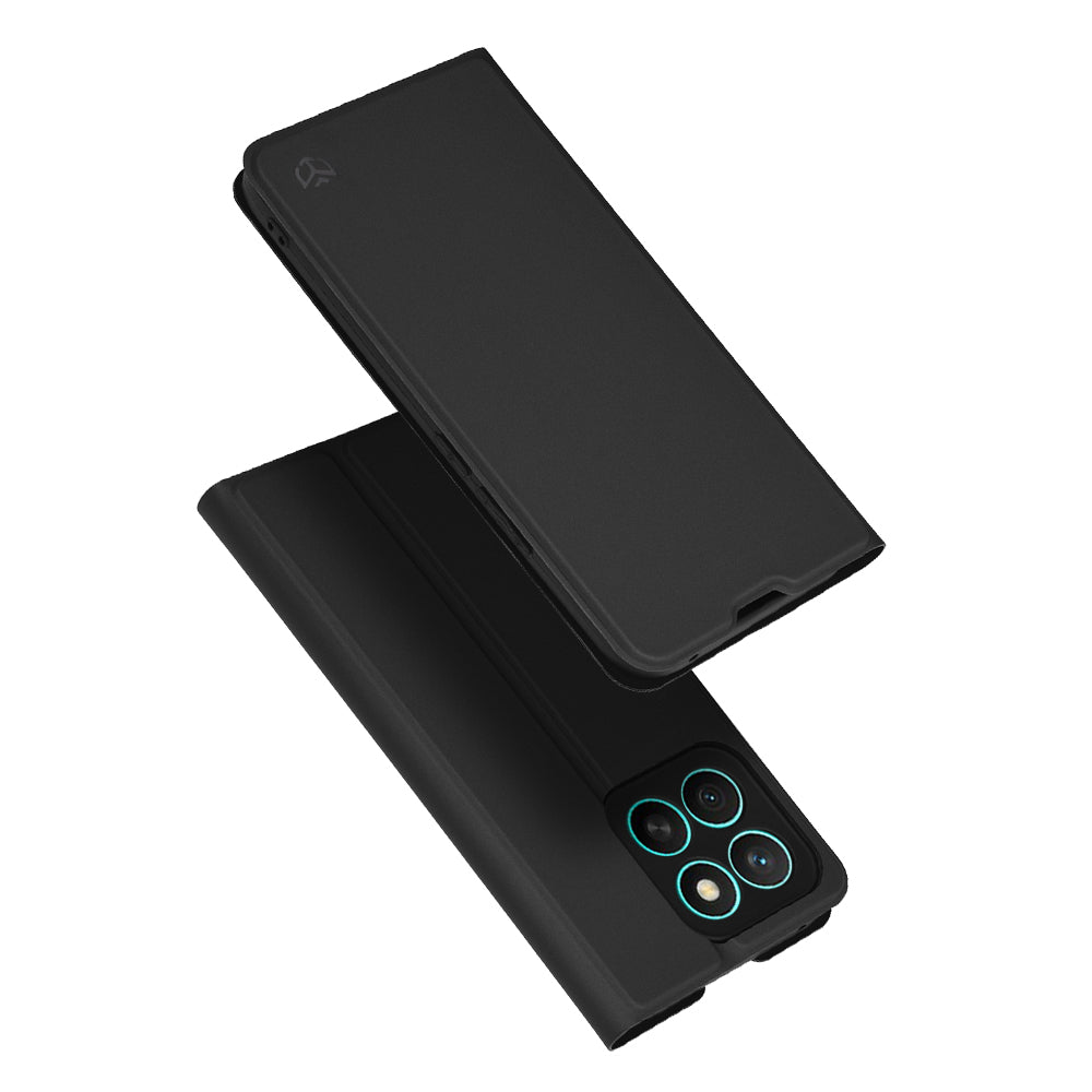 Funda para Honor X8c, Techsuit, Magskin Book, Negra