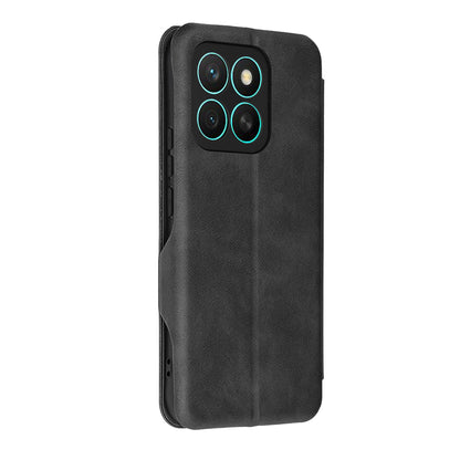 Funda para Honor X8c, Techsuit, Safe Wallet Plus, Negra