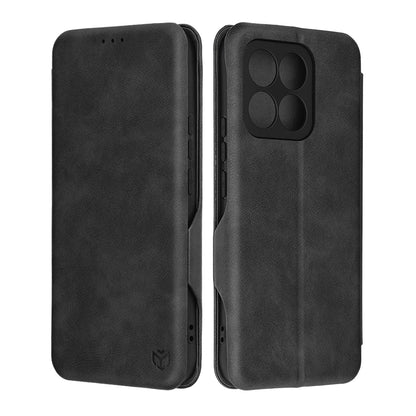 Funda para Honor X8c, Techsuit, Safe Wallet Plus, Negra