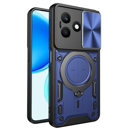 Funda para Honor X8d, Techsuit, CamGuard Pro, Azul