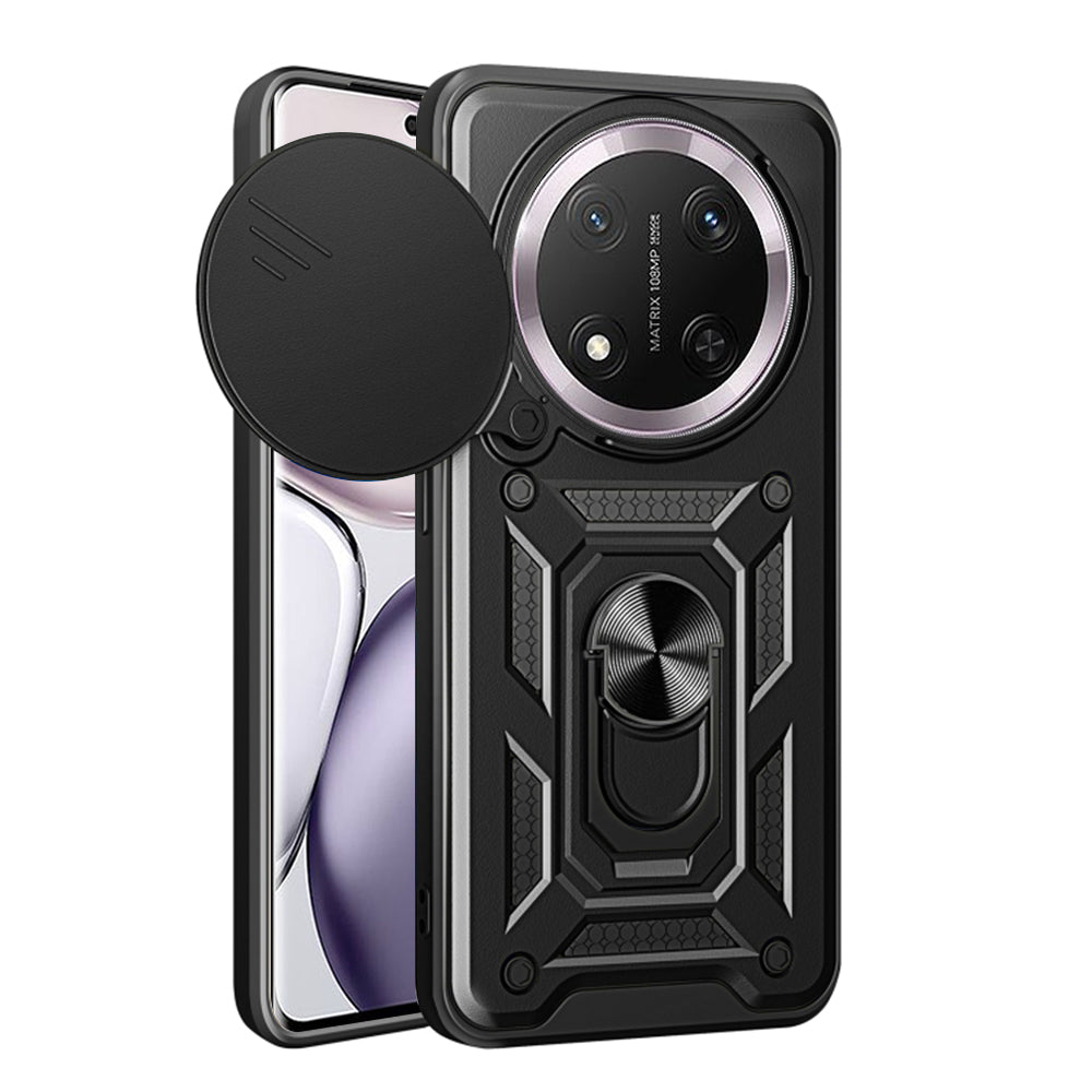 Funda para Honor X9c / Magic7 Lite, Techsuit, CamShield, Negra