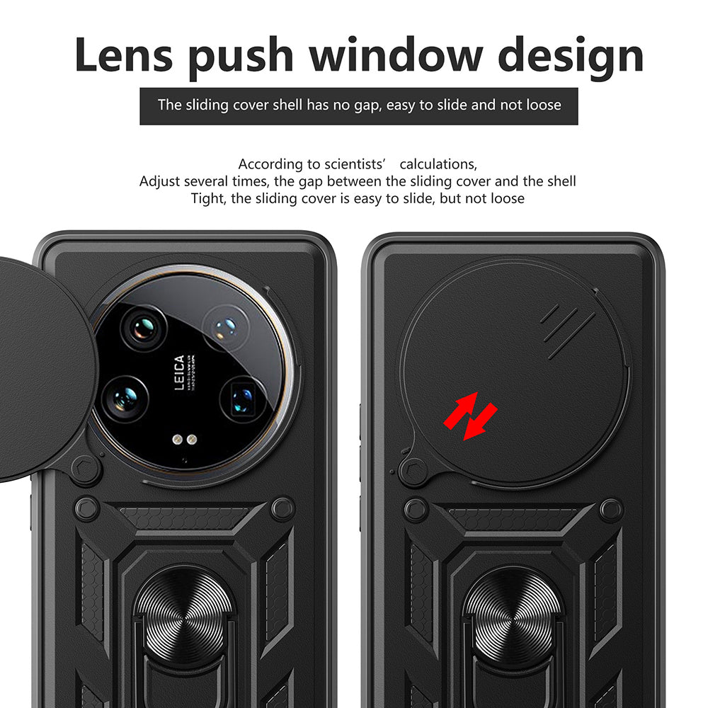 Funda para Honor X9c / Magic7 Lite, Techsuit, CamShield, Negra
