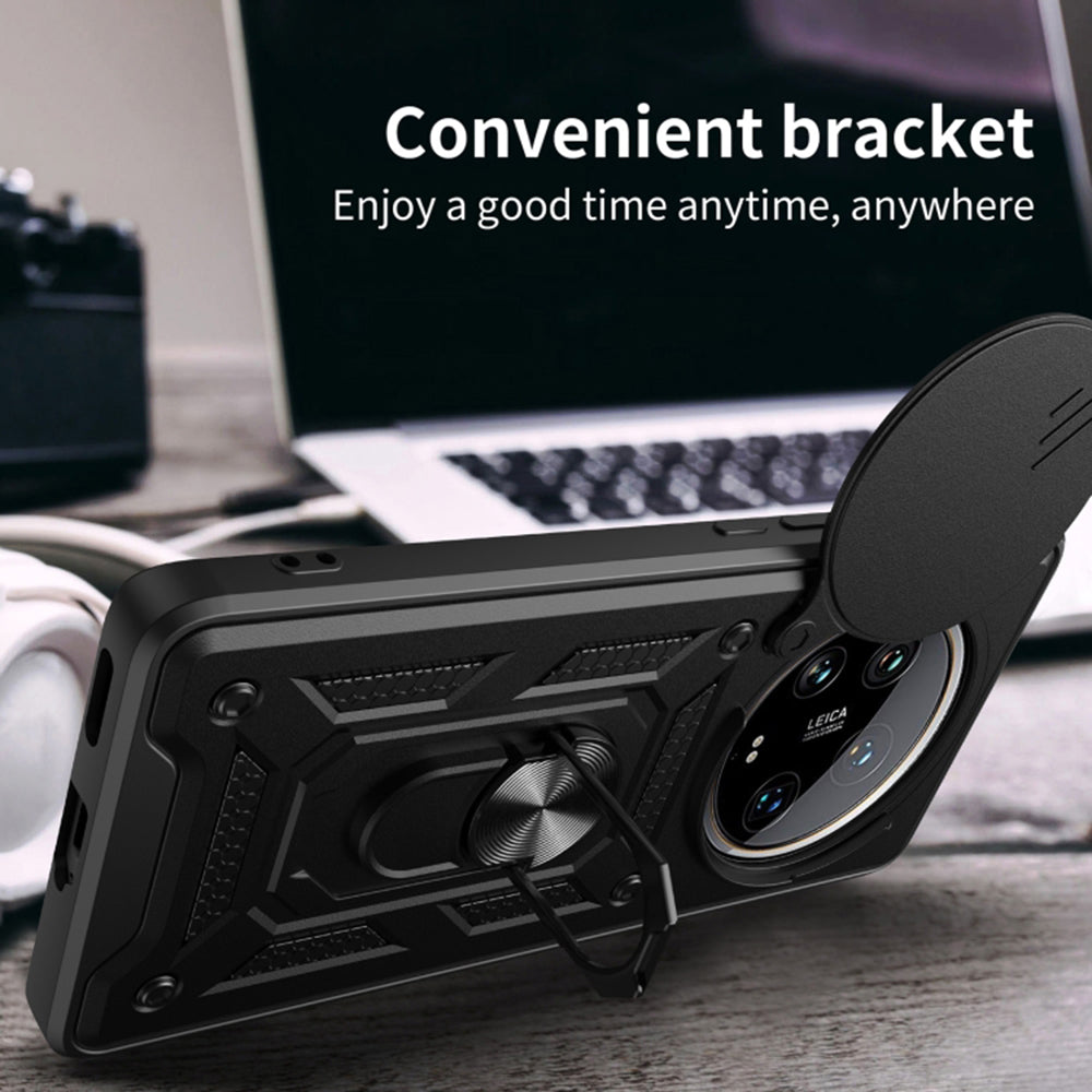 Funda para Honor X9c / Magic7 Lite, Techsuit, CamShield, Negra
