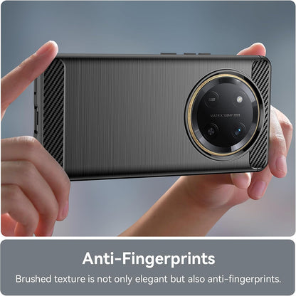 Funda para Honor X9c / Magic7 Lite, Techsuit, Carbono, Negra
