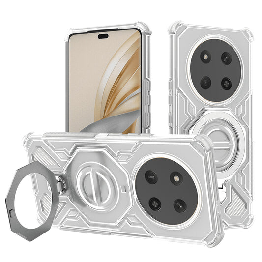 Funda para Honor X9c / Magic7 Lite, Techsuit, Carbon Shield Pro, Blanca