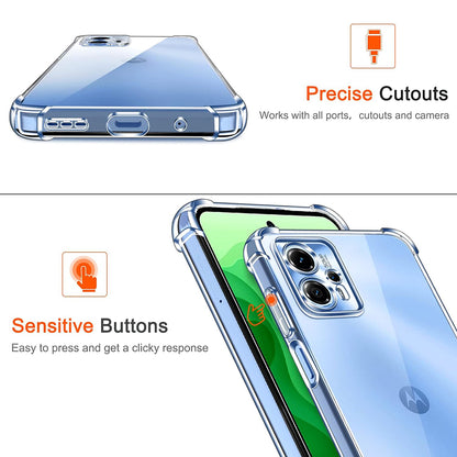 Funda para Honor X9c Smart, Techsuit, Antigolpes Transparente, Transparente
