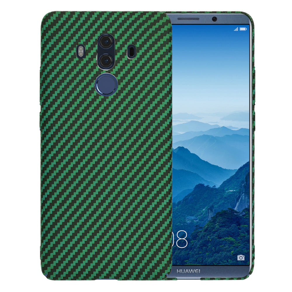 Funda para Huawei Mate 10 Pro, Techsuit, Carbonite FiberShell, Verde