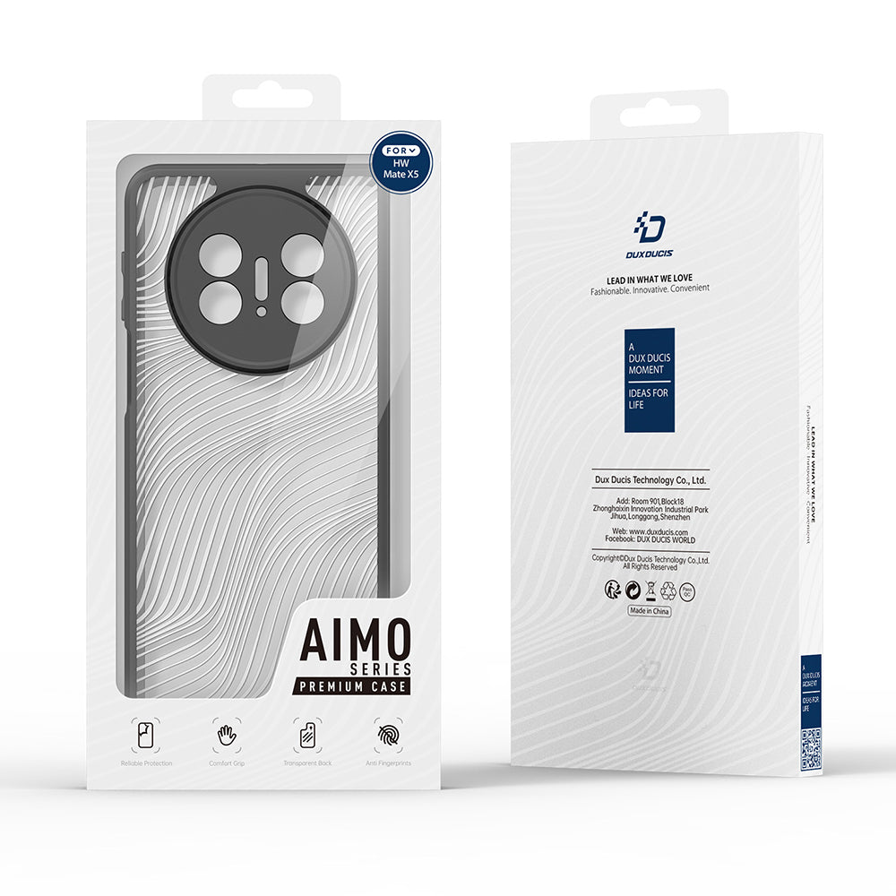 Funda para Huawei Mate X5, DUX DUCIS, Aimo, Negra