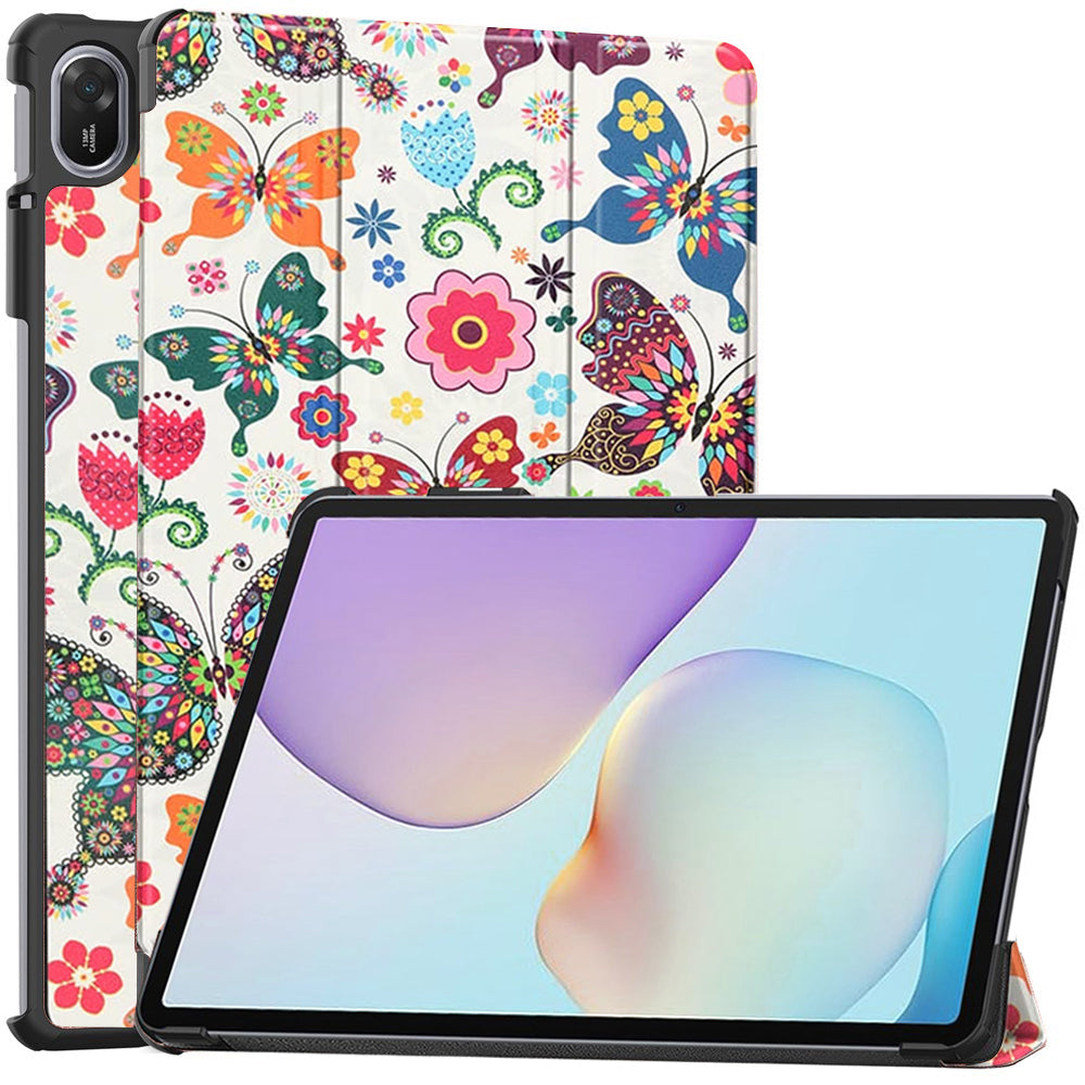 Funda para Huawei MatePad 11.5 (2025), Techsuit, FoldPro Butterfly, Multicolor