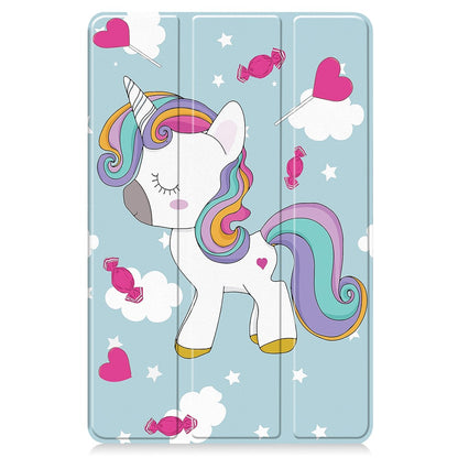Funda para Huawei MatePad 11.5 (2025), Techsuit, FoldPro Unicorn, Multicolor