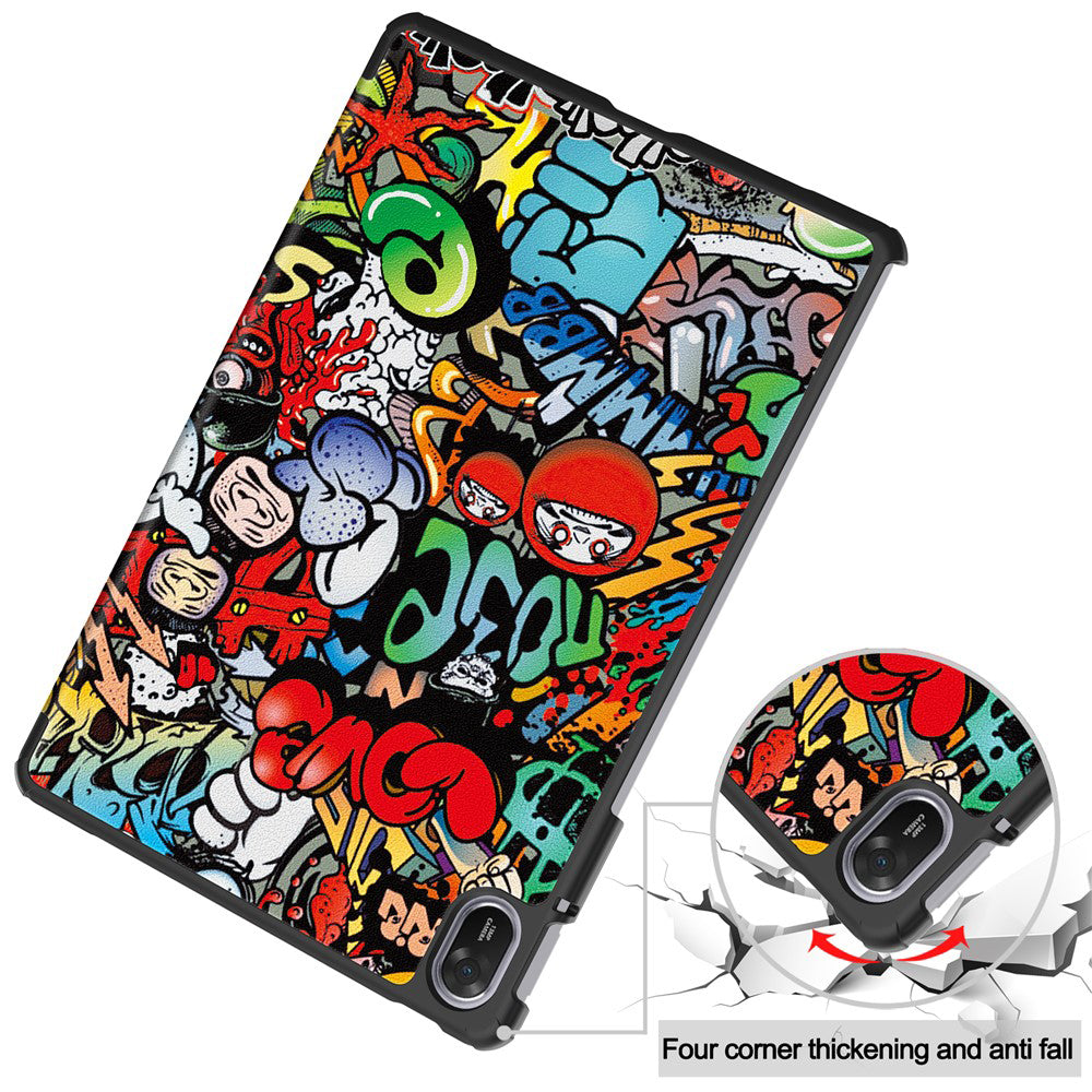 Funda para Huawei MatePad 11.5 (2025), Techsuit, FoldPro Urban Vibe, Multicolor